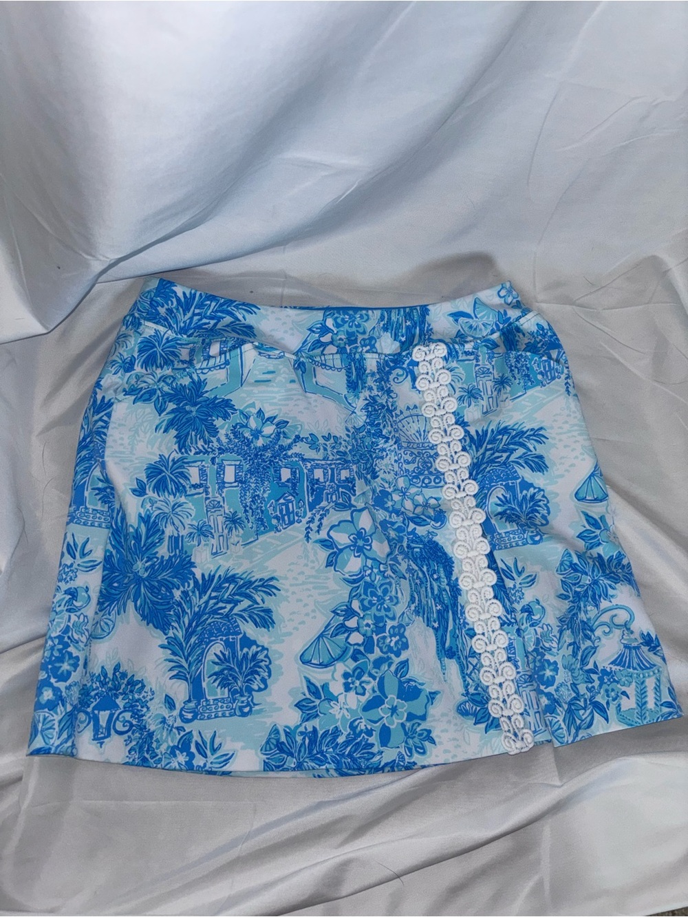 Blue Lilly Pulitzer Luxletic Daphne Skort